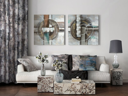 ZASŁONA GOTOWA ESTER 140 X 250 CM BRĄZOWY