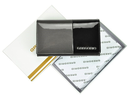 Portfel damski skórzany skóra naturalna Gregorio 