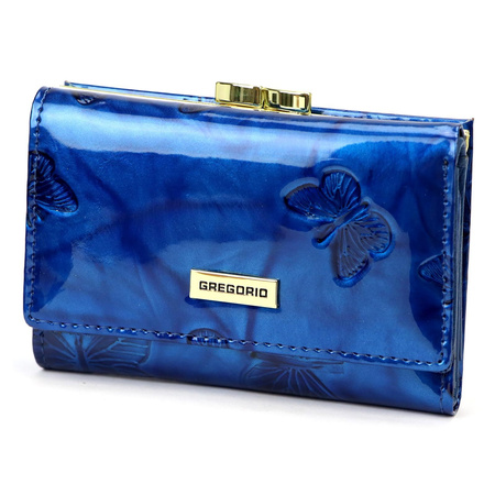 Portfel damski skórzany skóra naturalna Gregorio 