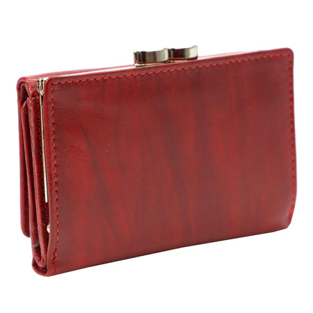 Portfel damski skórzany skóra naturalna El Forrest 