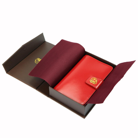 Portfel damski skórzany skóra naturalna Antonio Basile