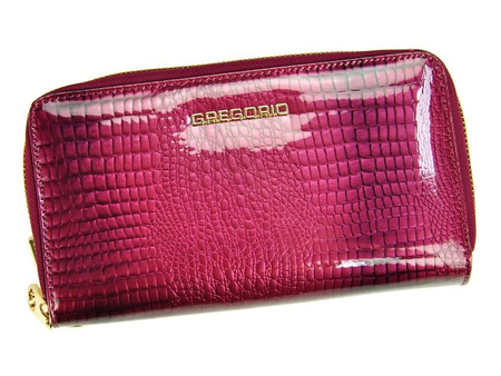 Portfel damski skórzany skóra naturalna Gregorio 