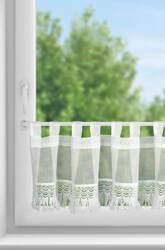 FIRANA GOTOWA ROXANA NA SZELKACH 150 X 30 CM BIAŁY