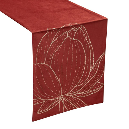 OBRUS BLINK 12 35 X 220 CM CEGLASTY