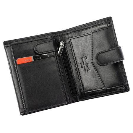 Portfel męski skórzany skóra naturalna Pierre Cardin