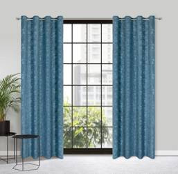 ZASŁONA GOTOWA OCTAVIA 140 X 250 CM NIEBIESKI