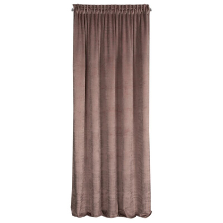 ZASŁONA GOTOWA AIR NA TAŚMIE 140 X 270 CM PUDROWY RÓŻ