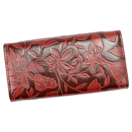 Portfel damski skórzany skóra naturalna + skóra ekologiczna Gregorio