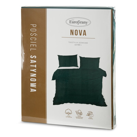 KOMPLET POŚCIELI NOVA3 180 X 200 CM ZIELONY