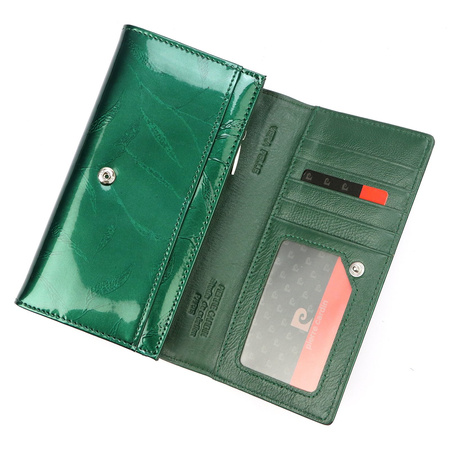 Portfel damski skórzany skóra naturalna Pierre Cardin 