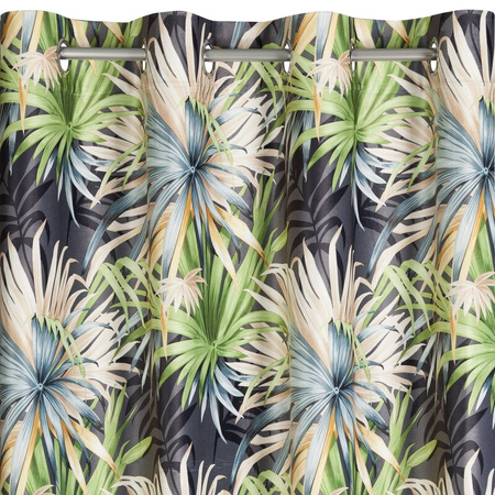 ZASŁONA GOTOWA VERONA 140 X 250 CM GRAFITOWY