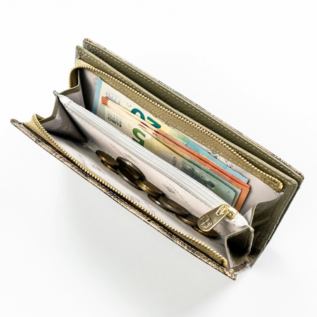 Portfel damski skóra naturalna skórzany Peterson