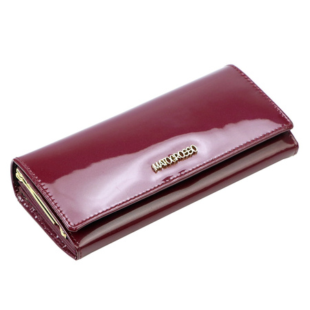 Portfel damski skórzany skóra naturalna Mato Grosso 