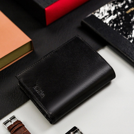 Portfel męski skórzany skóra naturalna  Peterson