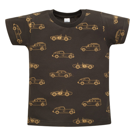 TSHIRT OLD CARS grafitowy, autka 110