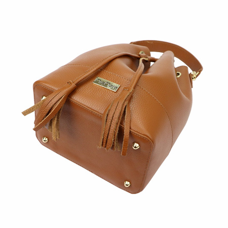 Torebka torebki skórzana damska skóra naturalna MiaMore 