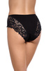 Figi 202 majtki damskie beżowo czarne 