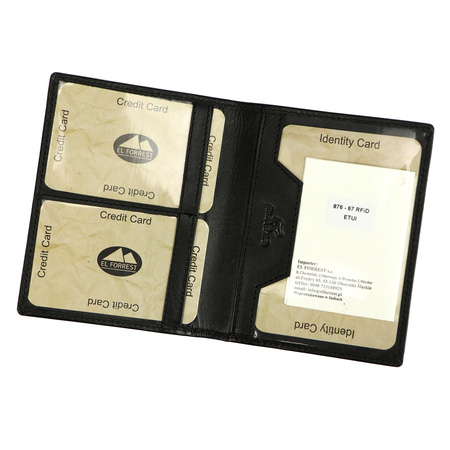 Etui na dokumenty skórzane skóra naturalna 