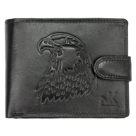 Portfel męski skórzany skóra naturalna Money Kepper 