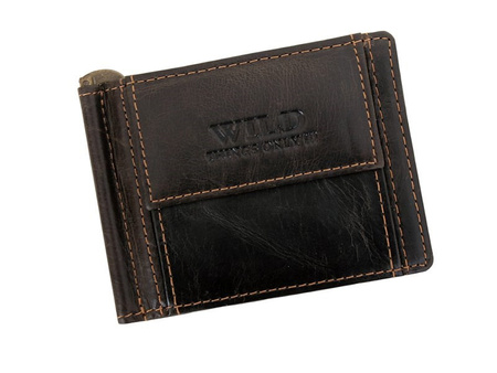 Portfel męski skórzany skóra naturalna Wild 
