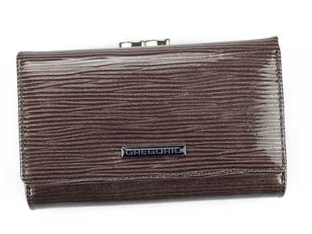 Portfel damski skórzany skóra naturalna Gregorio 