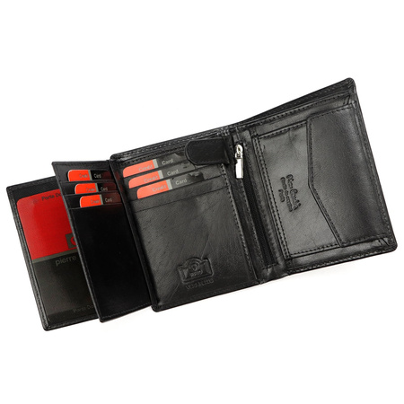 Portfel męski skórzany skóra naturalna Pierre Cardin