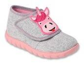 Befado - Obuwie kapcie pantofle dla dziewczynki