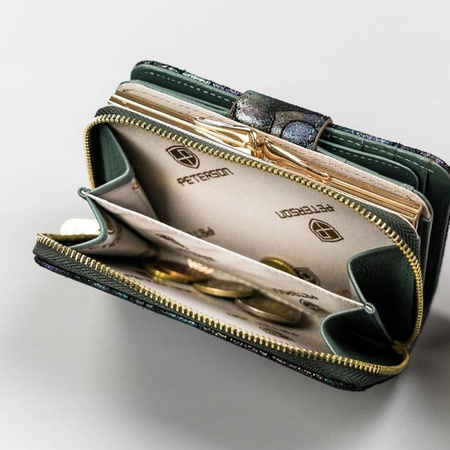 Portfel damski skórzany skóra naturalna  Peterson