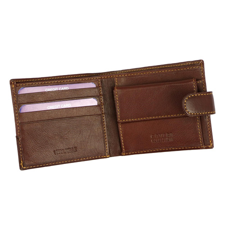 Portfel męski skórzany skóra naturalna Coveri 