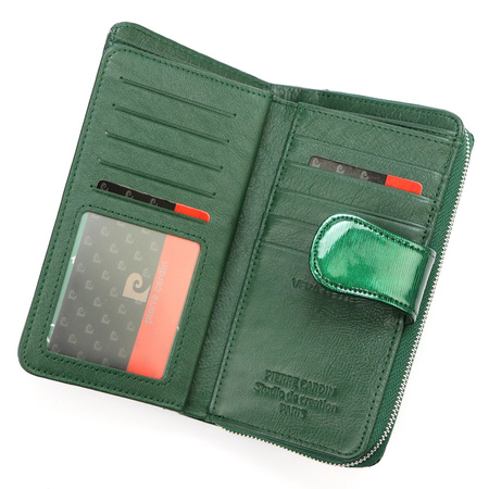 Portfel damski skórzany skóra naturalna Pierre Cardin