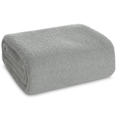 KOC BUKLA 200 X 220 CM SREBRNY