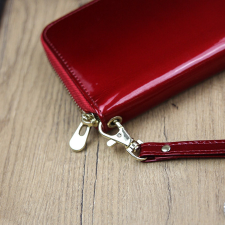 Portfel damski skórzany skóra naturalna Gregorio 