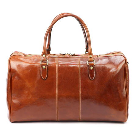 Torba podróżna skórzana skóra naturalna Gregorio 