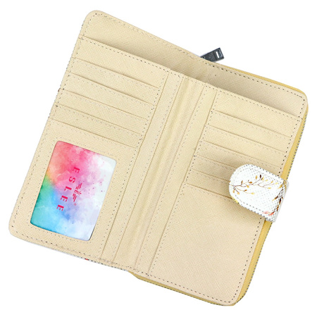 Portfel damski skórzany skóra ekologiczna Esiee 