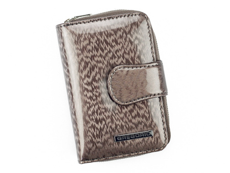 Portfel damski skórzany skóra naturalna Gregorio 