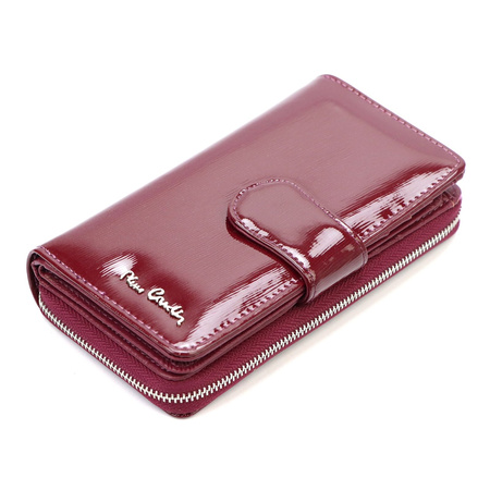 Portfel damski skórzany skóra naturalna Pierre Cardin 