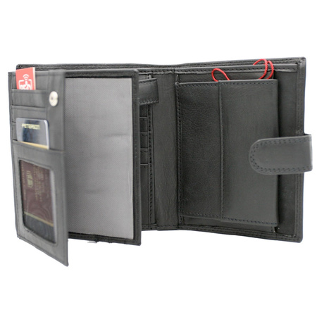 Portfel męski skórzany skóra naturalna  Peterson