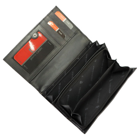 Portfel damski skórzany skóra naturalna Pierre Cardin