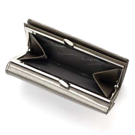 Portfel damski skórzany skóra naturalna Pierre Cardin 