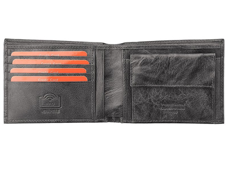 Portfel męski skórzany skóra naturalna Pierre Cardin