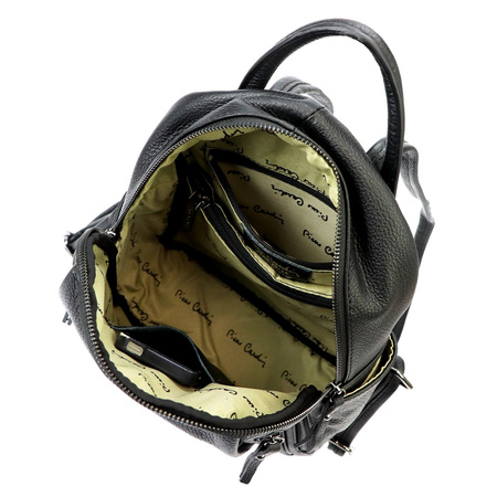 Plecak damski skórzany skóra naturalna Pierre Cardin