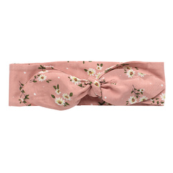 Opaska  TRES BIEN różowy,kwiaty 74/92