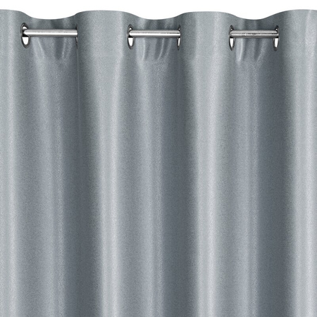 ZASŁONA GOTOWA SELINA 140 X 250 CM SZARY