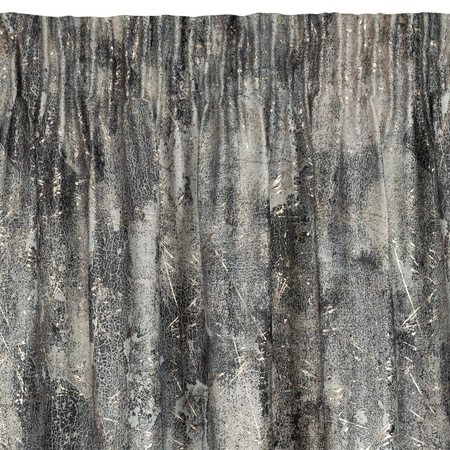 ZASŁONA GOTOWA ESTER NA TAŚMIE 140 X 270 CM SREBRNY