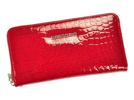 Portfel damski skórzany skóra naturalna Gregorio 