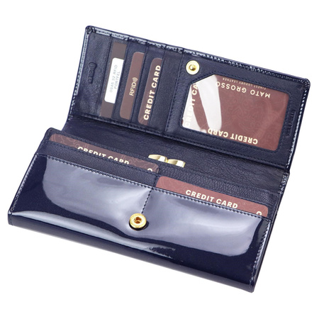 Portfel damski skórzany skóra naturalna Mato Grosso 