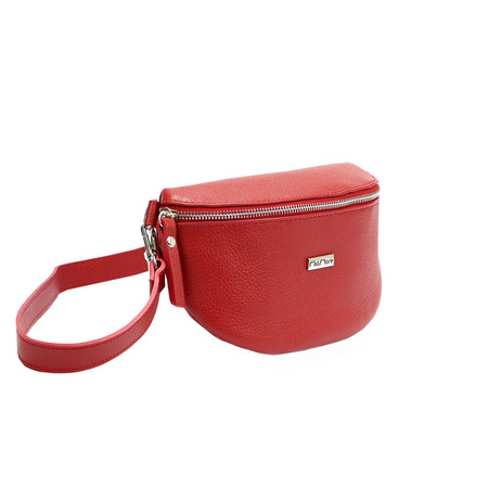 Torebka torebki nerka saszetka skórzana skóra naturalna MiaMore damska 