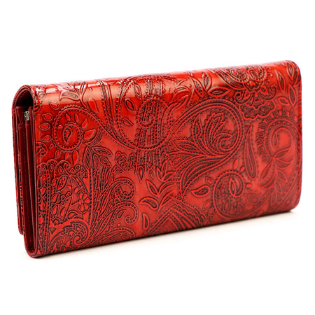 Portfel damski skórzany skóra naturalna Alessio Nesca 