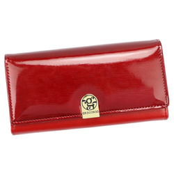 Portfel damski skórzany skóra naturalna + skóra ekologiczna Gregorio