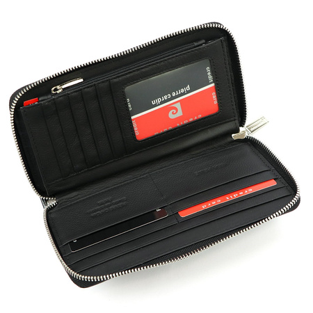 Portfel damski skórzany skóra naturalna Pierre Cardin